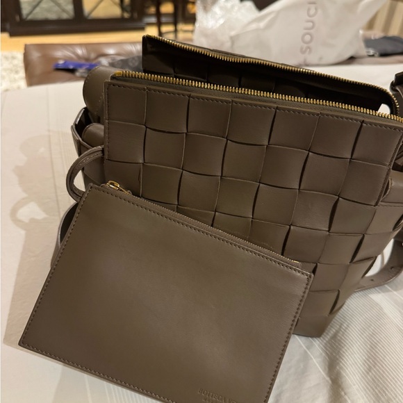 Bottega Veneta Taupe Bowling Cassette Bag - Picture 7 of 14